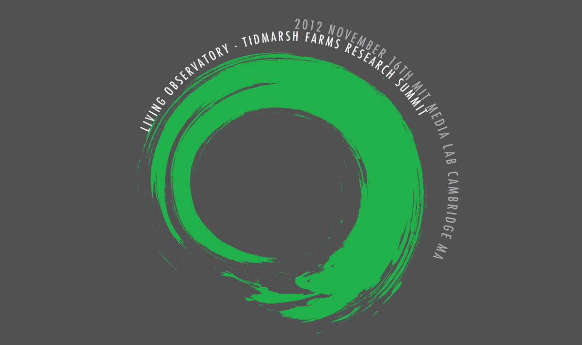 Design from the Living Observatory 2012 Summit T-Shirt
