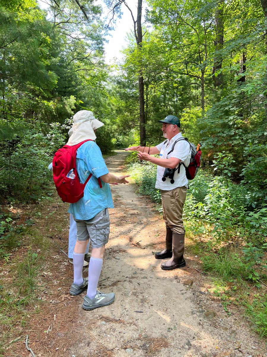 Mass Audubon walk at Tidmarsh